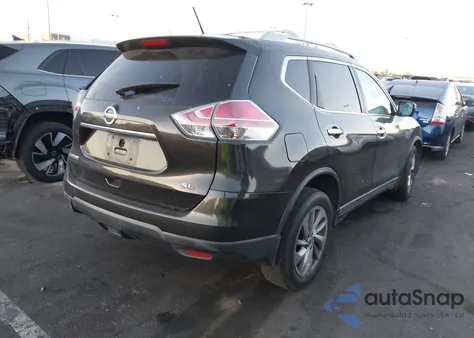 2015 Nissan Rogue Sl z USA, uszkodzony, nr VIN 5N1AT2MT6FC782402